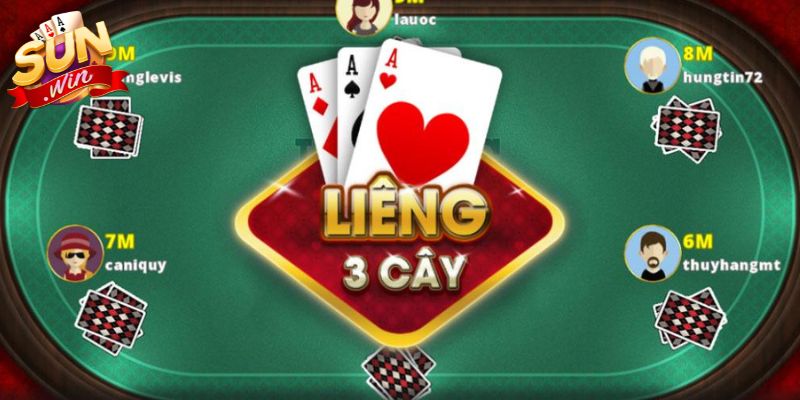 Người chơi quan sát và tính toán tại Liêng Sunwin