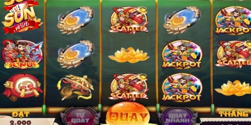 Vòng quay Thần Thú Sunwin chủ đề thần thoại phương Đông